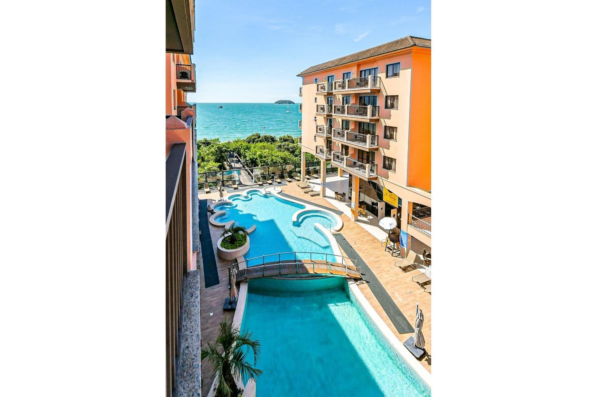 Resort Pe Na Areia - Studios Direto Com Proprietario Jbvjr Florianopolis Luaran gambar