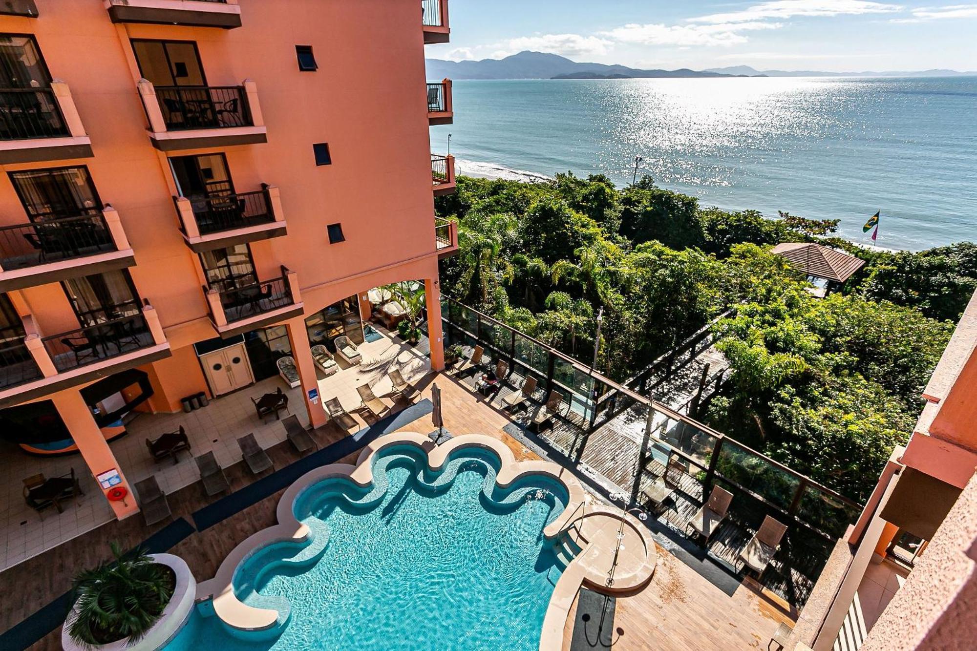 Resort Pe Na Areia - Studios Direto Com Proprietario Jbvjr Florianopolis Luaran gambar