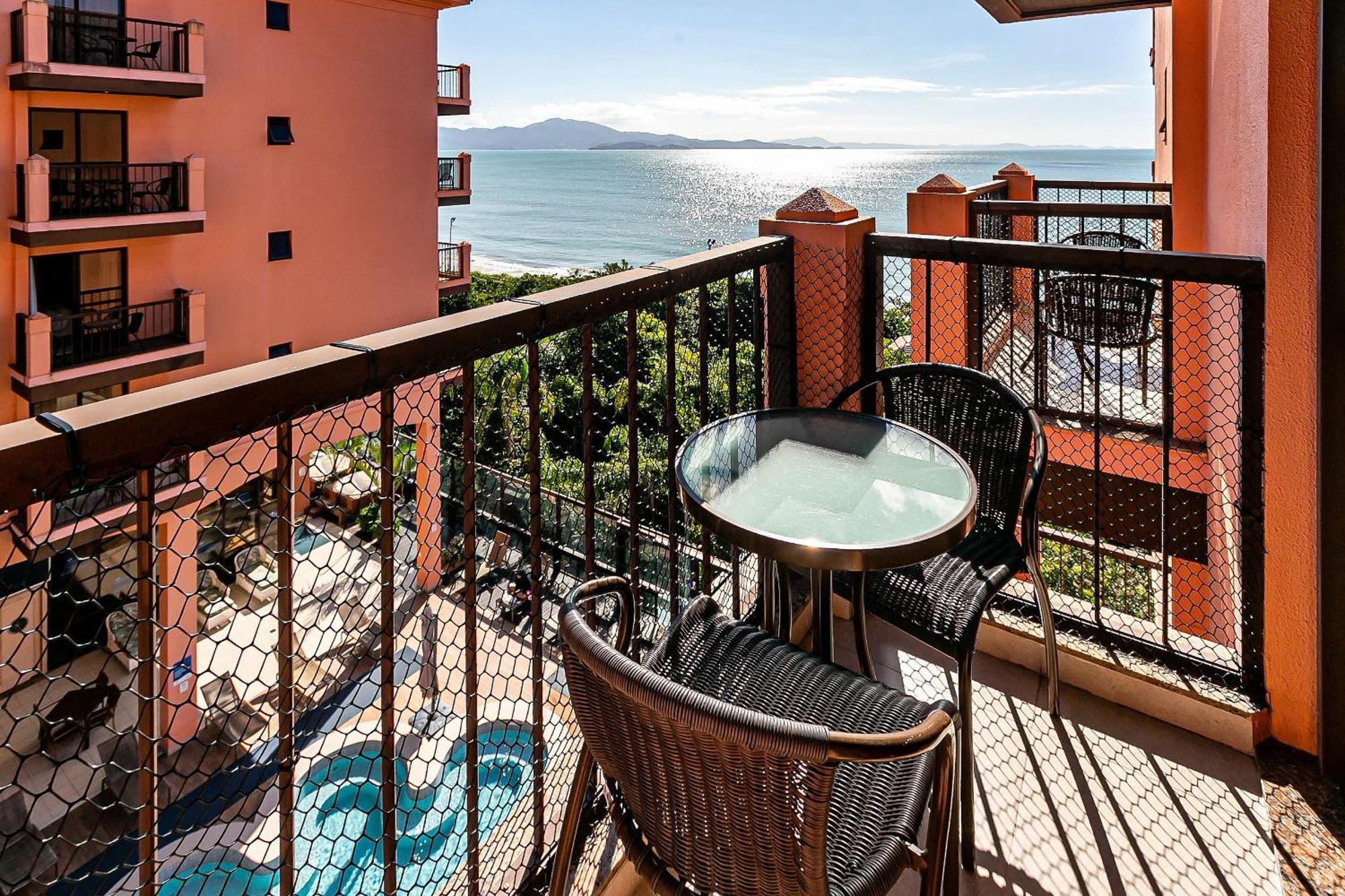 Resort Pe Na Areia - Studios Direto Com Proprietario Jbvjr Florianopolis Luaran gambar