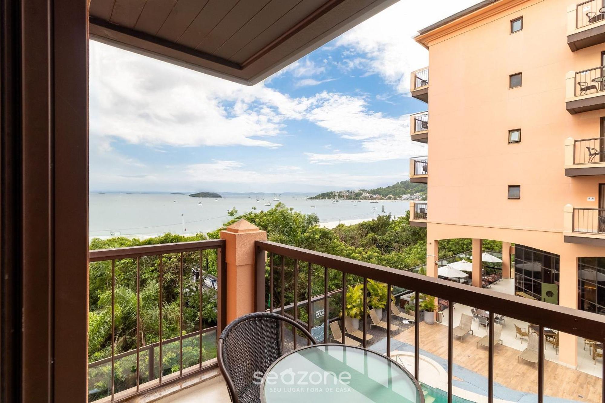 Resort Pe Na Areia - Studios Direto Com Proprietario Jbvjr Florianopolis Luaran gambar